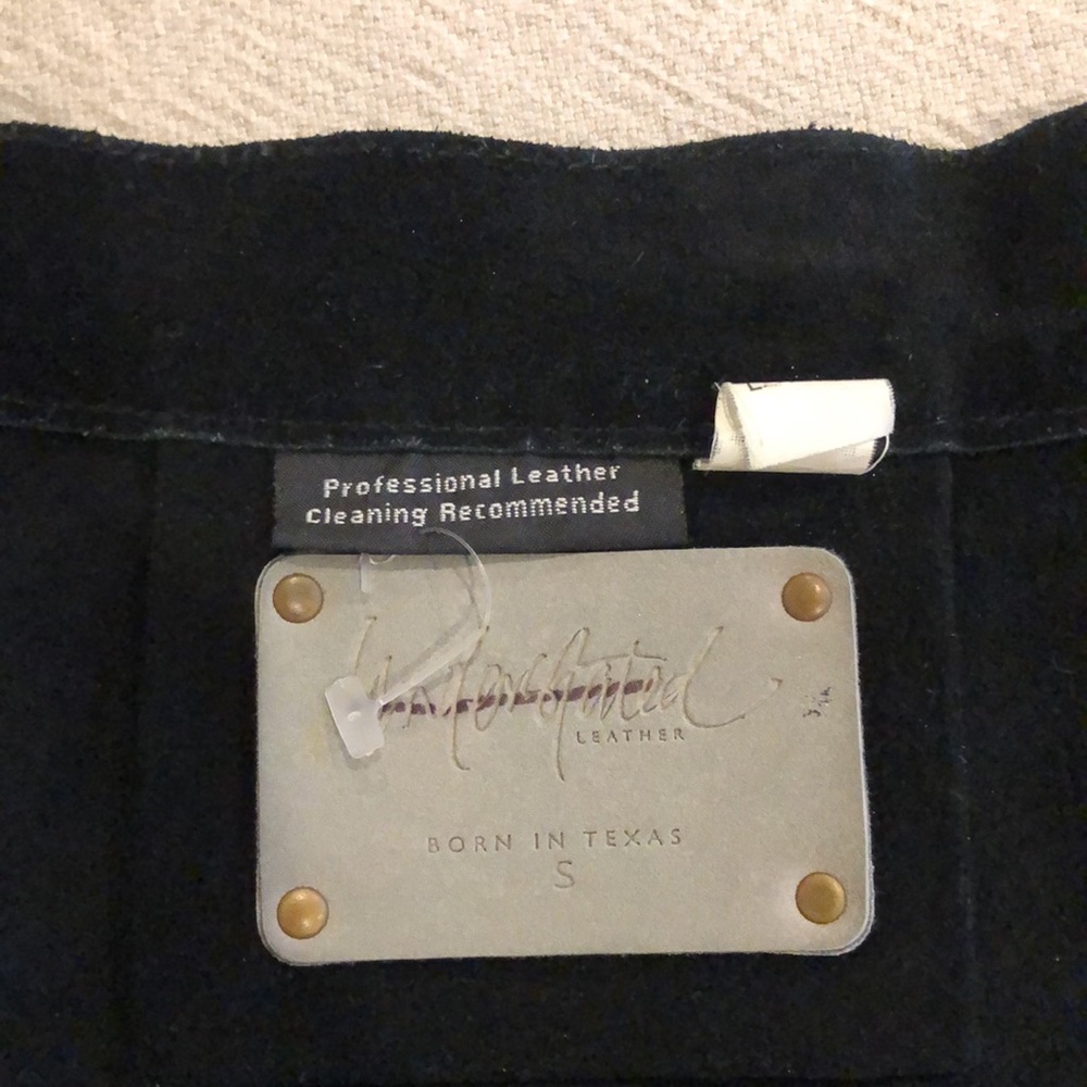Leather Suede Mini Skirt - Picture 9 of 9